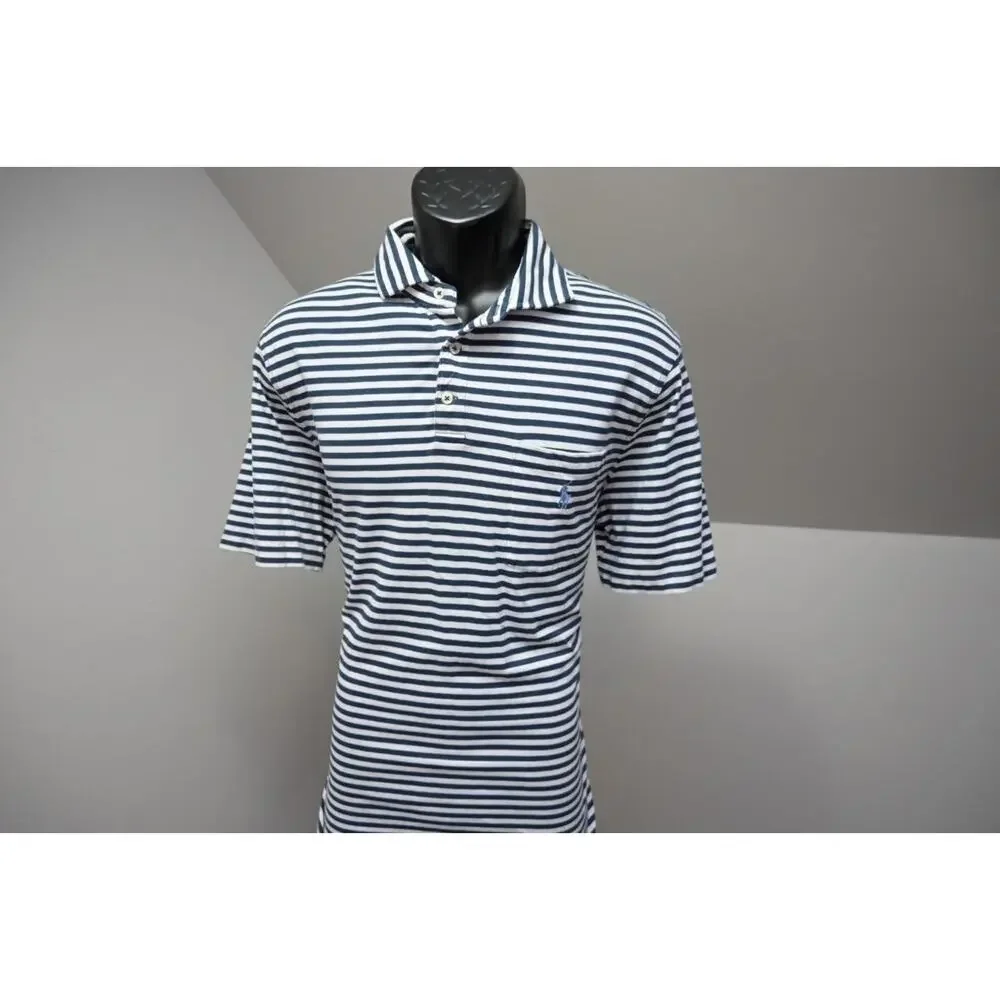 Polo Ralph Lauren Golf Polo Classic Fit Striped Short Sleeve Mens Sz‎ Medium
